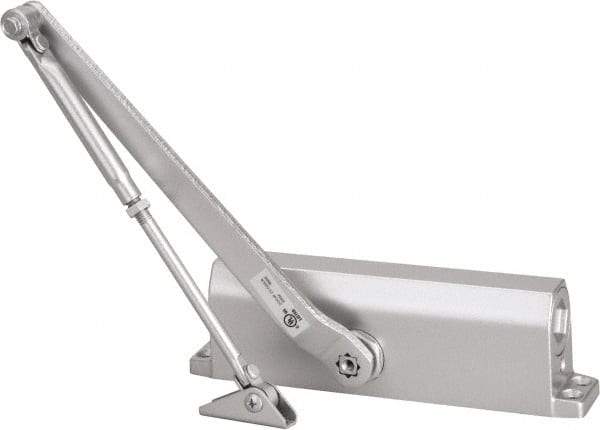 Value Collection - Manual Damper - Aluminum Finish, Non-Handed - Americas Industrial Supply