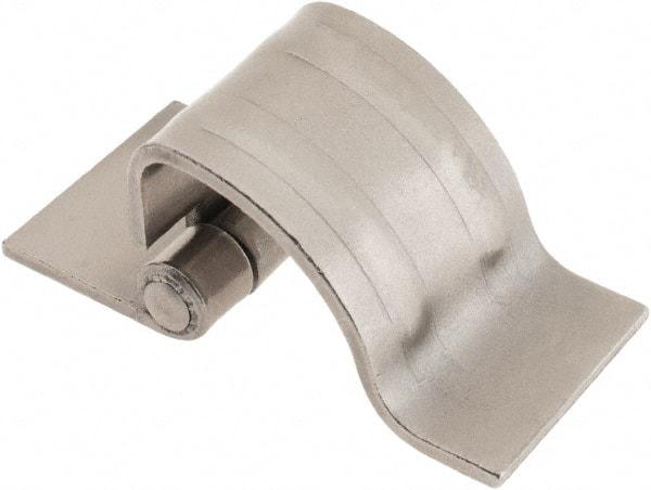 Made in USA - 1-1/4" Wide x 0.09" Thick, Concealed Hinge - Steel, Plain Finish - Americas Industrial Supply