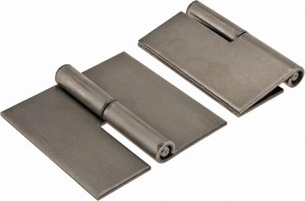 Made in USA - 3" Wide x 0.09" Thick, Slip Joint Hinge - Steel, Plain Finish - Americas Industrial Supply