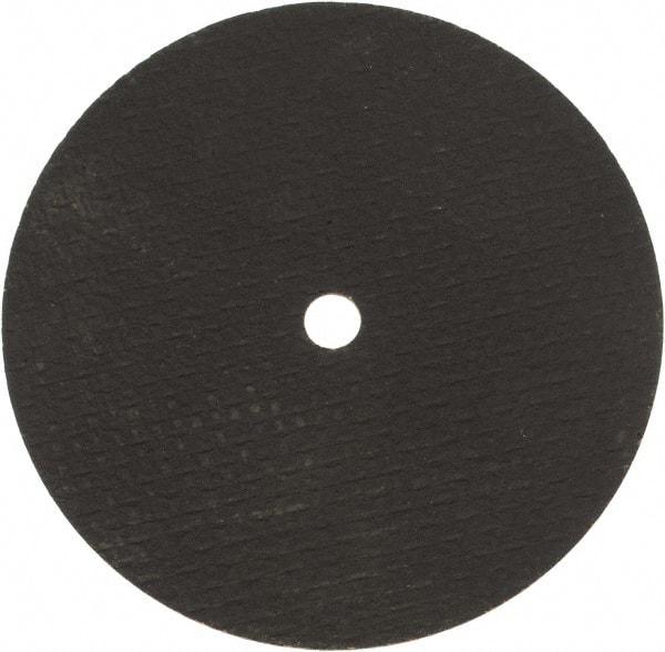Norton - 6" 36 Grit Aluminum Oxide Cutoff Wheel - 1/16" Thick, 1/2" Arbor, 10,190 Max RPM, Use with Stationary Grinders - Americas Industrial Supply
