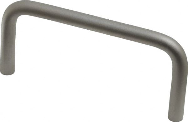 Electro Hardware - Round Handle - Plain, Aluminum, 3" Center to Center - Americas Industrial Supply