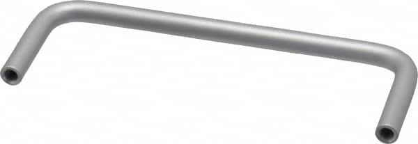 Electro Hardware - Round Handle - Plain, Aluminum, 4" Center to Center - Americas Industrial Supply