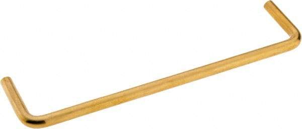 Electro Hardware - Round Handle - Plain, Brass, 6" Center to Center - Americas Industrial Supply