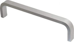 Electro Hardware - 1-1/2" High Rectangular Handle - Clear Finish, Aluminum, 6" Center to Center - Americas Industrial Supply