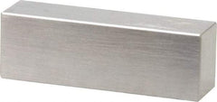 Mitutoyo - 0.45" Rectangular Steel Gage Block - Accuracy Grade 0, Includes Certificate of Inspection - Americas Industrial Supply