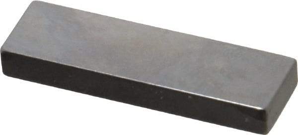 Mitutoyo - 0.141" Rectangular Steel Gage Block - Accuracy Grade 0, Includes Certificate of Inspection - Americas Industrial Supply