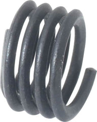 Heli-Coil - 5/16-18 UNC, 0.312" OAL, Free Running Helical Insert - 4 Free Coils, Tanged, 304 Stainless Steel, Primer Free Finish, 1D Insert Length - Americas Industrial Supply