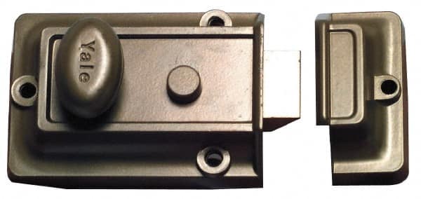 Yale - Deadbolts Type: Cylinder Finish/Coating: US3/Bright Brass - Americas Industrial Supply