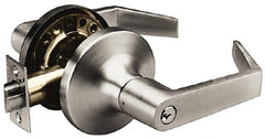 Yale - Passage Lever Lockset for 1-3/8 to 1-3/4" Thick Doors - Americas Industrial Supply