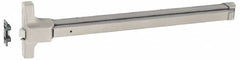 Yale - 36" Long Panic Rated, Series 2100 Flatbar - Sprayed Aluminum, Grade 1 - Americas Industrial Supply