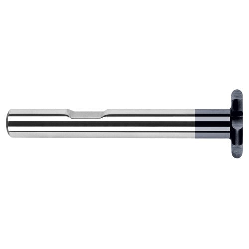 1.0000″ (1″) Cutter Diameter × 0.0787″ Radius Carbide Full Radius Large Diameter Standard Keyseat Cutter, 6 Flutes, AlTiN Coated