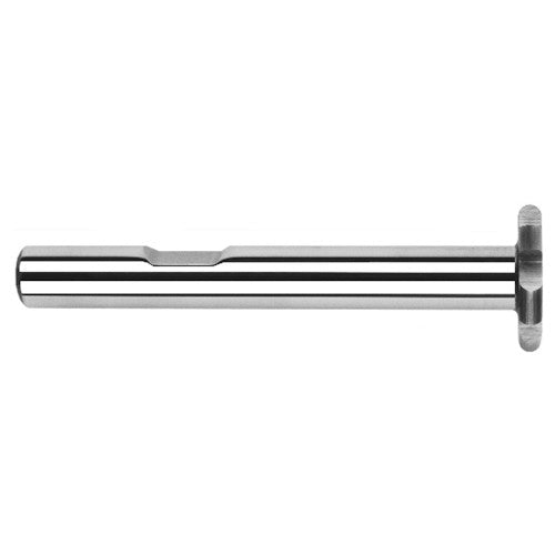 0.7500″ (3/4″) Cutter Diameter × 0.0469″ (3/64″) Radius Carbide Full Radius Large Diameter Standard Keyseat Cutter, 6 Flutes - Exact Industrial Supply
