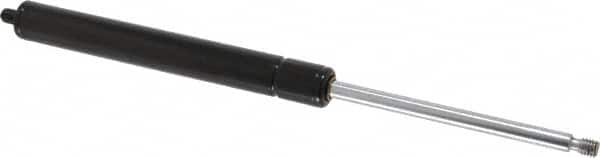 Value Collection - 0.24" Rod Diam, 0.59" Tube Diam, 40 Lb Capacity, Fixed Force Gas Spring - 9.6" Extended Length, 3.15" Stroke Length, Threaded End, Black Nitride Piston - Americas Industrial Supply