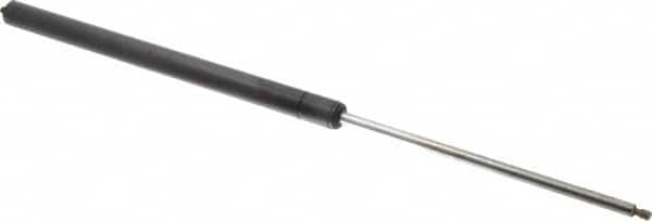 Value Collection - 0.32" Rod Diam, 0.75" Tube Diam, 90 Lb Capacity, Fixed Force Gas Spring - 19.63" Extended Length, 7" Stroke Length, Threaded End, Black Nitride Piston - Americas Industrial Supply