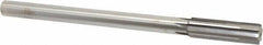 Made in USA - 0.665" Carbide-Tipped 6 Flute Chucking Reamer - Straight Flute, 9/16" Straight Shank, 2-1/4" Flute Length, 9" OAL - Americas Industrial Supply