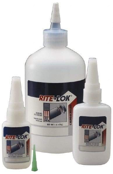 3M - 1 Lb Bottle Clear Instant Adhesive - Series PR1500, 20 to 100 sec Working Time, 24 hr Full Cure Time, Bonds to Cardboard, Ceramic, Fabric, Fiberglass, Foam, Glass, Leather, Metal, Paper, Plastic, Rubber, Vinyl & Wood - Americas Industrial Supply