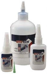 3M - 1 Lb Bottle Clear Instant Adhesive - Series PR100, 10 to 60 sec Working Time, 24 hr Full Cure Time, Bonds to Cardboard, Ceramic, Fabric, Fiberglass, Foam, Glass, Leather, Metal, Paper, Plastic, Rubber, Vinyl & Wood - Americas Industrial Supply