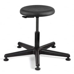 Bevco - Swivel & Adjustable Stools Type: Adjustable Backless Stool Base Type: Nylon - Americas Industrial Supply