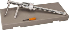Mitutoyo - 10 to 200mm Range, 0.01mm Resolution, IP67 Electronic Caliper - Stainless Steel with 74.5mm Stainless Steel Jaws, 0.05mm Accuracy, SPC Output - Americas Industrial Supply