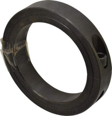 Climax Metal Products - 3-1/2" Bore, Steel, Two Piece Clamping Shaft Collar - 4-3/4" Outside Diam, 7/8" Wide - Americas Industrial Supply