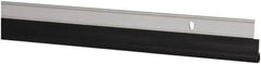 Pemko - 36" Long x 1-1/4" Wide, Head & Jamb Weatherstripping - Clear Anodized Aluminum Finish - Americas Industrial Supply