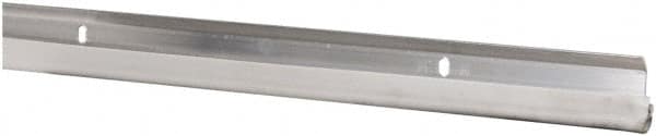 Pemko - 84" Long x 1-1/16" Wide, Head & Jamb Weatherstripping - Mill Finish Aluminum Finish - Americas Industrial Supply