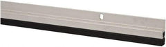 Pemko - 84" Long x 1-1/16" Wide, Heavy-Duty Head & Jamb Weatherstripping - Clear Anodized Aluminum Finish - Americas Industrial Supply