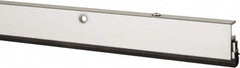 Pemko - 36" Long x 1-3/4" Wide, Adjustable Head & Jamb Weatherstripping - Clear Anodized Aluminum Finish - Americas Industrial Supply