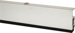 Pemko - 84" Long x 1-3/4" Wide, Adjustable Head & Jamb Weatherstripping - Clear Anodized Aluminum Finish - Americas Industrial Supply