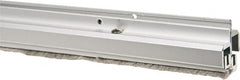 Pemko - 84" Long x 1-1/4" Wide, Adjustble Double Door Split Astragal Weatherstripping - Clear Anodized Aluminum Finish - Americas Industrial Supply