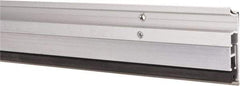 Pemko - Automatic Door Bottom Sweep - Sponge Neoprene, 1-15/16" High, Stainless Steel Coated - Americas Industrial Supply