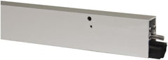 Pemko - Heavy Duty Automatic Door Bottom Sweep - Sponge Neoprene, 2-1/8" High, Clear Anodized Aluminum Coated - Americas Industrial Supply