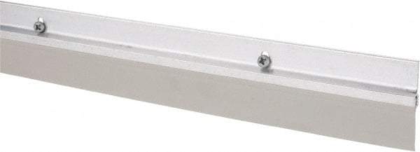 Pemko - Door Bottom Sweep - Vinyl, 1-7/8" High, Mill Finish Aluminum Coated - Americas Industrial Supply
