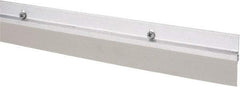 Pemko - Door Bottom Sweep - Vinyl, 1-7/8" High, Mill Finish Aluminum Coated - Americas Industrial Supply