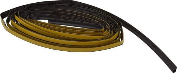 Pemko - 20' Long x 1/2" Wide, Siliconseal Self-Adhesive Weatherstripping - Dark Bronze Finish - Americas Industrial Supply