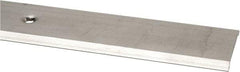 Pemko - 48" Long x 2-1/4" Wide x 3/16" High, Saddle Threshold - Mill Finish Aluminum - Americas Industrial Supply