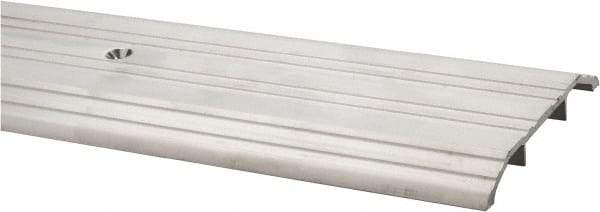 Pemko - 48" Long x 4" Wide x 1/2" High, Saddle Threshold - Mill Finish Aluminum - Americas Industrial Supply