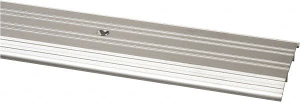 Pemko - 72" Long x 4" Wide x 1/2" High, Saddle Threshold - Mill Finish Aluminum - Americas Industrial Supply