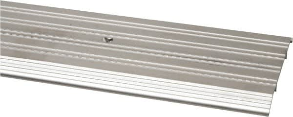 Pemko - 48" Long x 6" Wide x 1/2" High, Saddle Threshold - Mill Finish Aluminum - Americas Industrial Supply