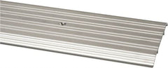 Pemko - 72" Long x 6" Wide x 1/2" High, Saddle Threshold - Mill Finish Aluminum - Americas Industrial Supply