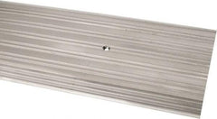 Pemko - 36" Long x 7" Wide x 1/2" High, Saddle Threshold - Mill Finish Aluminum - Americas Industrial Supply