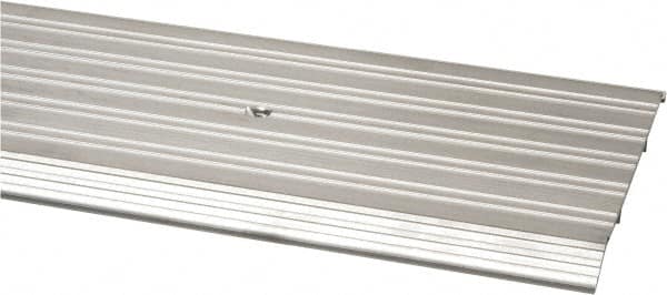 Pemko - 48" Long x 7" Wide x 1/2" High, Saddle Threshold - Mill Finish Aluminum - Americas Industrial Supply