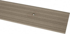 Pemko - 48" Long x 5" Wide x 1/2" High, Saddle Threshold - Gray PemKote Skid Resistant Surface - Americas Industrial Supply