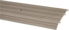 Pemko - 72" Long x 5" Wide x 1/2" High, Saddle Threshold - Gray PemKote Skid Resistant Surface - Americas Industrial Supply