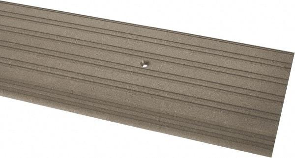 Pemko - 48" Long x 6" Wide x 1/2" High, Saddle Threshold - Gray PemKote Skid Resistant Surface - Americas Industrial Supply