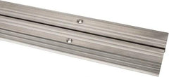 Pemko - 36" Long x 4-1/8" Wide x 1/2" High, Saddle Threshold - Mill Finish Aluminum - Americas Industrial Supply