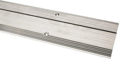 Pemko - 36" Long x 5-1/8" Wide x 1/2" High, Saddle Threshold - Mill Finish Aluminum - Americas Industrial Supply