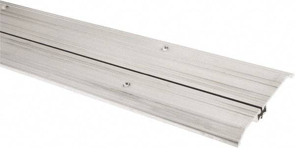 Pemko - 72" Long x 5-1/8" Wide x 1/2" High, Saddle Threshold - Mill Finish Aluminum - Americas Industrial Supply