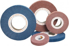Standard Abrasives - 12 Inch Diameter Aluminum Oxide Unmounted Flap Wheel - 5 Inch Hole, 2 Inch Wide, Density 5, Non Woven, Very Fine Grade, 2,500 Max RPM - Americas Industrial Supply