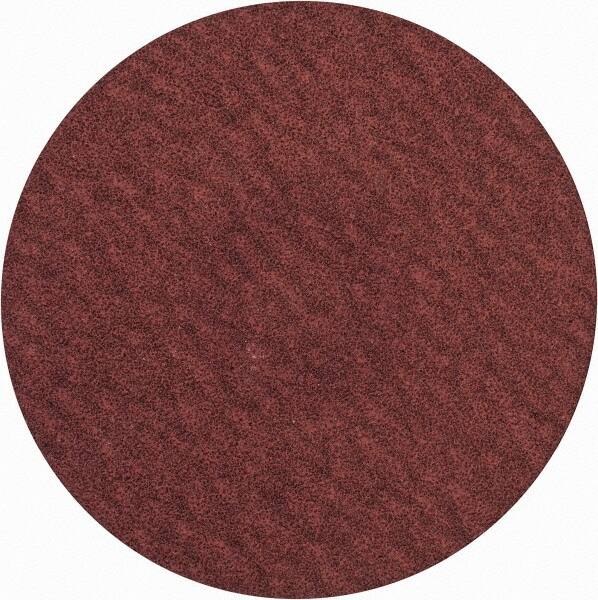 Standard Abrasives - 3" Disc Diam, 80 Grit, Aluminum Oxide Quick Change Disc - Type S Attaching System, Coated, Light Brown, Medium Grade - Americas Industrial Supply